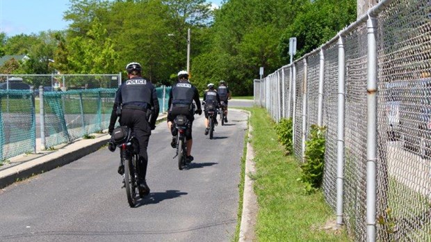 Résultats significatifs pour les patrouilles policières estivales