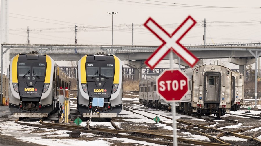 Via Rail demande un contrôle judiciaire sur les restrictions de vitesse du CN