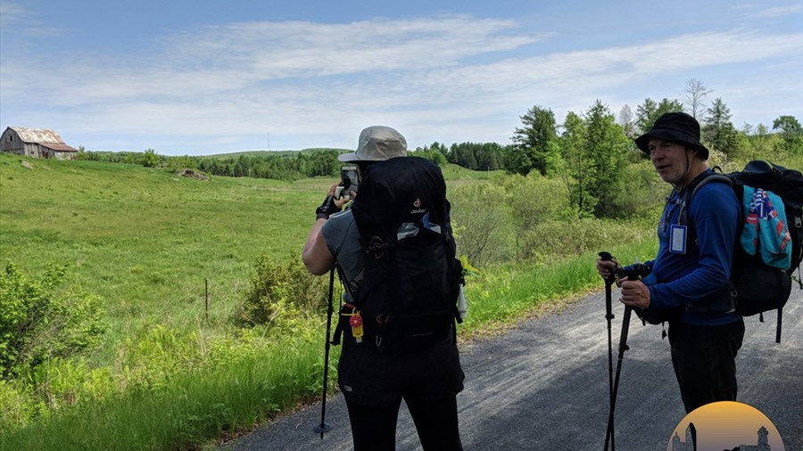 Des marcheurs de partout à travers le monde sur le Chemin du Québec