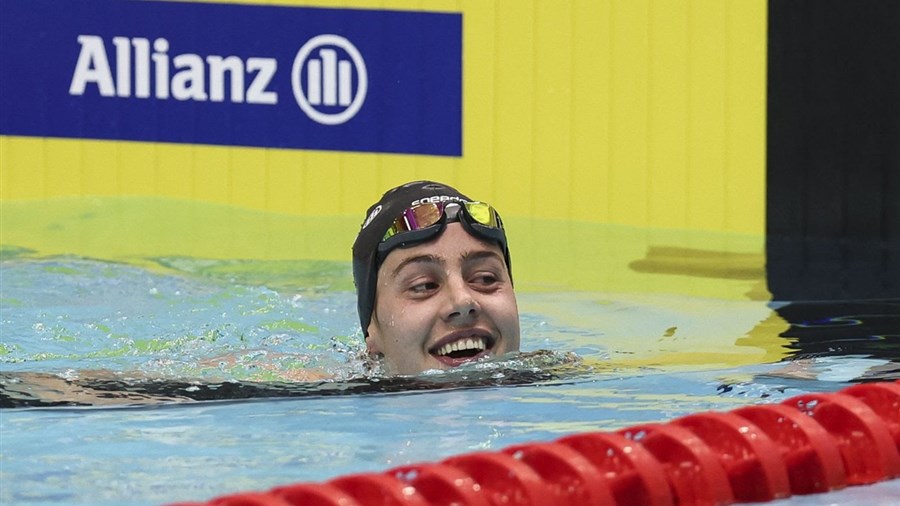 Une médaille d'or pour la nageuse Aurélie Rivard à Berlin